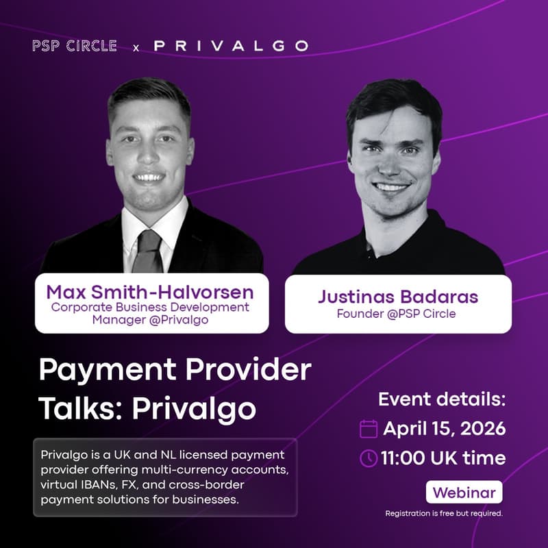 Cover Image for Payment Provider Talks: Privalgo (webinar)