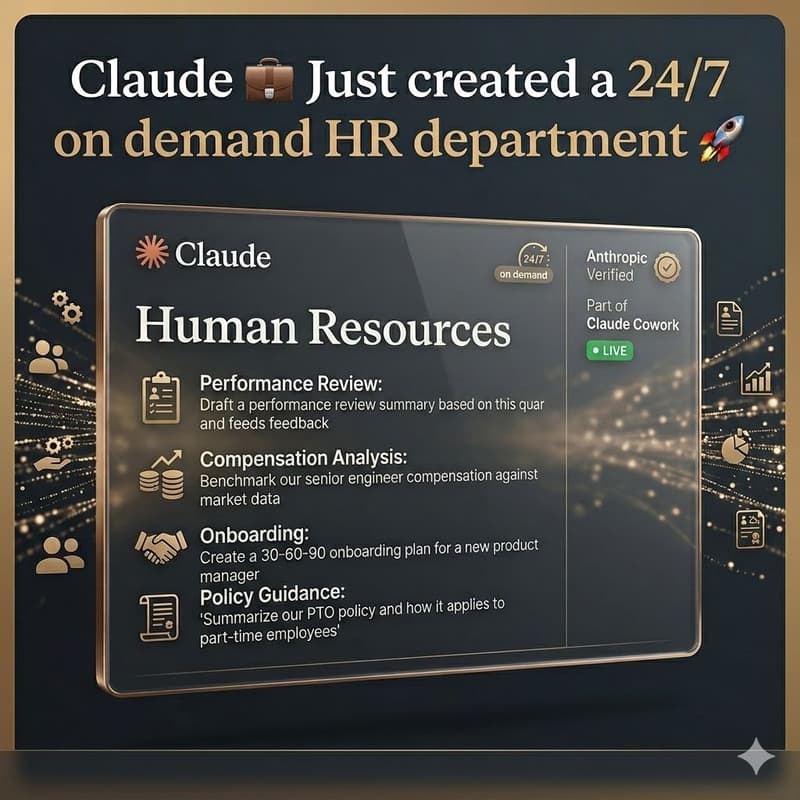 Cover Image for CLAUDE COWORK HR PLUGIN LIVE WALKTHROUGH