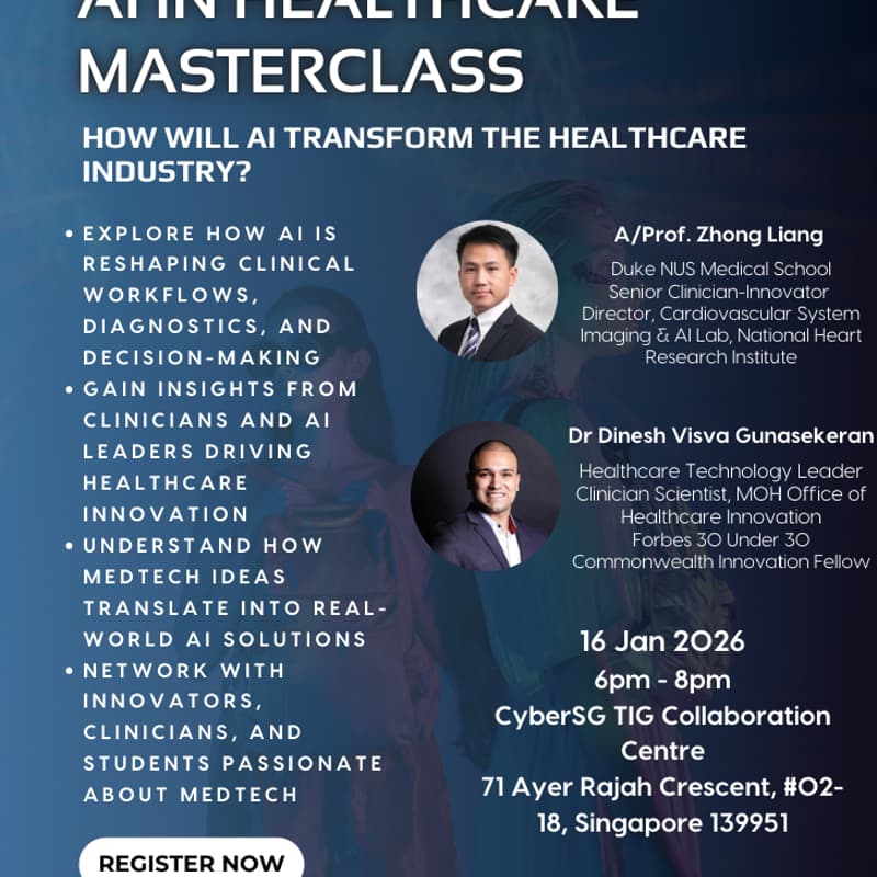 Cover Image for HealthX AI Masterclass