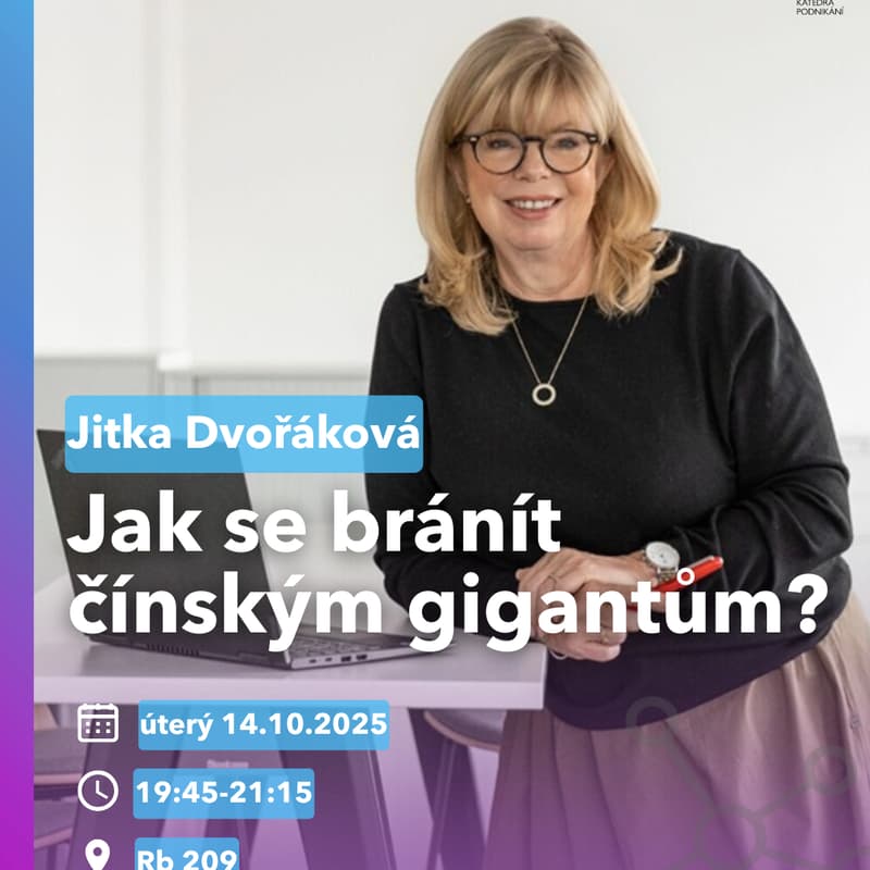Cover Image for Jitka Dvořáková: Jak se bránit čínským gigantům?