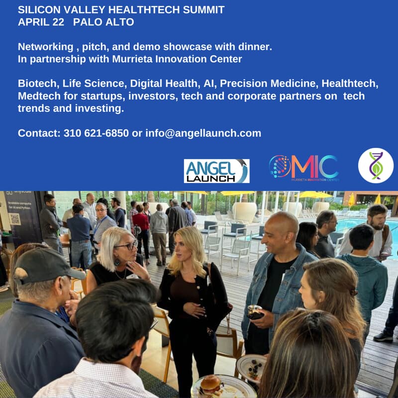 Cover Image for Silicon Valley Healthtech Summit-- Biotech, Medtech, Life Sciences, AI, Genomics