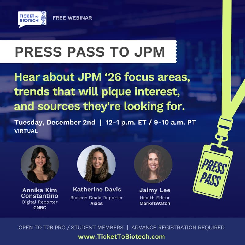 Cover Image for T2B Press Pass to JPM