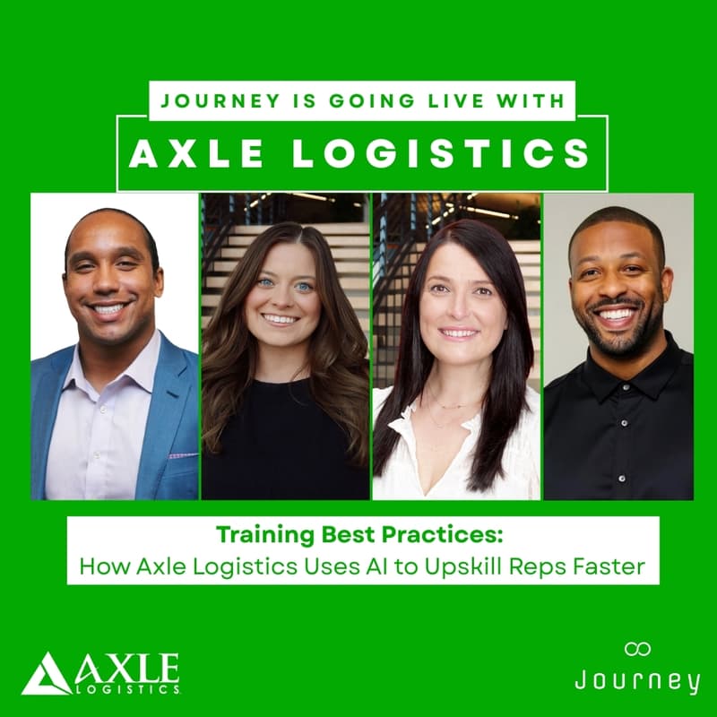 Cover Image for Training Best Practices: How Axle Logistics Uses AI to Upskill Reps Faster