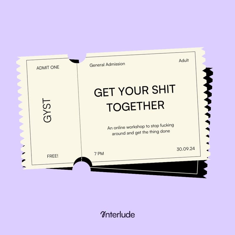 Cover Image for GYST: Get Your Shit Together