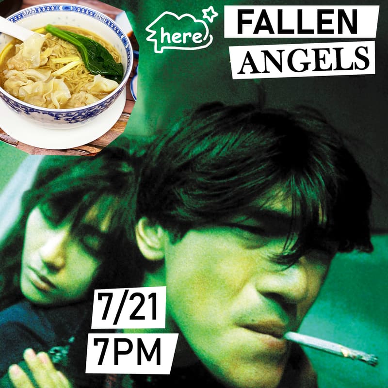 Cover Image for CRAFT+MOVIE NIGHT: FALLEN ANGELS & COLLAGE POETRY & WONTON SOUP