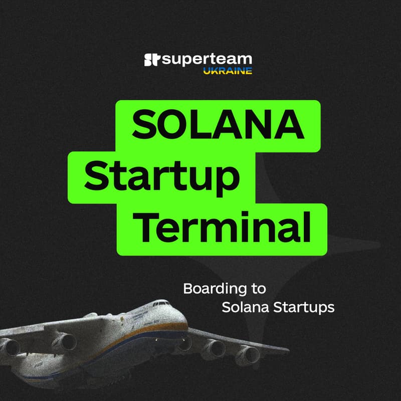 Cover Image for Solana Startup Terminal