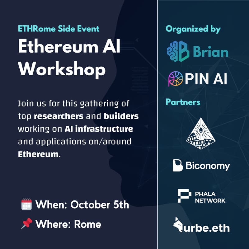 Cover Image for Ethereum AI Workshop