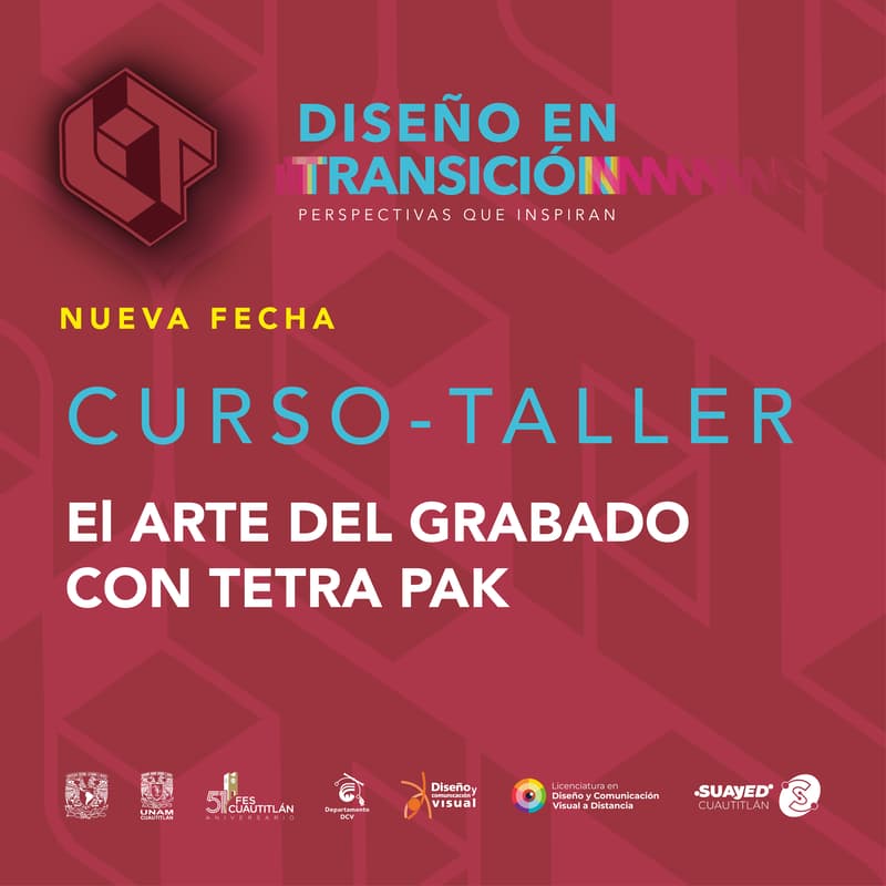 Foto de portada de Curso-Taller: El arte del grabado con Tetra Pak