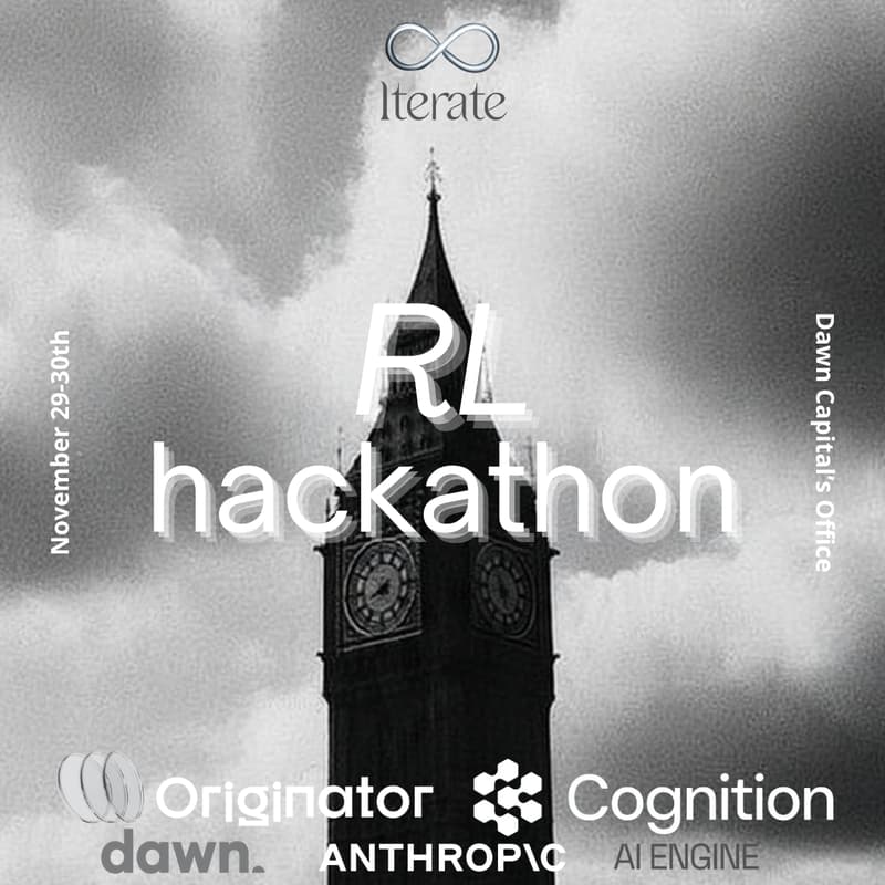 Cover Image for Iterate - London RL Hackathon w/ Cognition & Originator