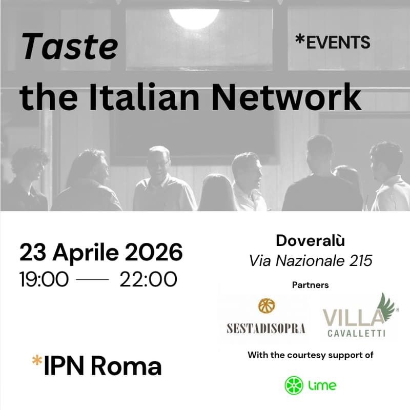 Cover Image for IPN Roma - Taste the Italian Network
