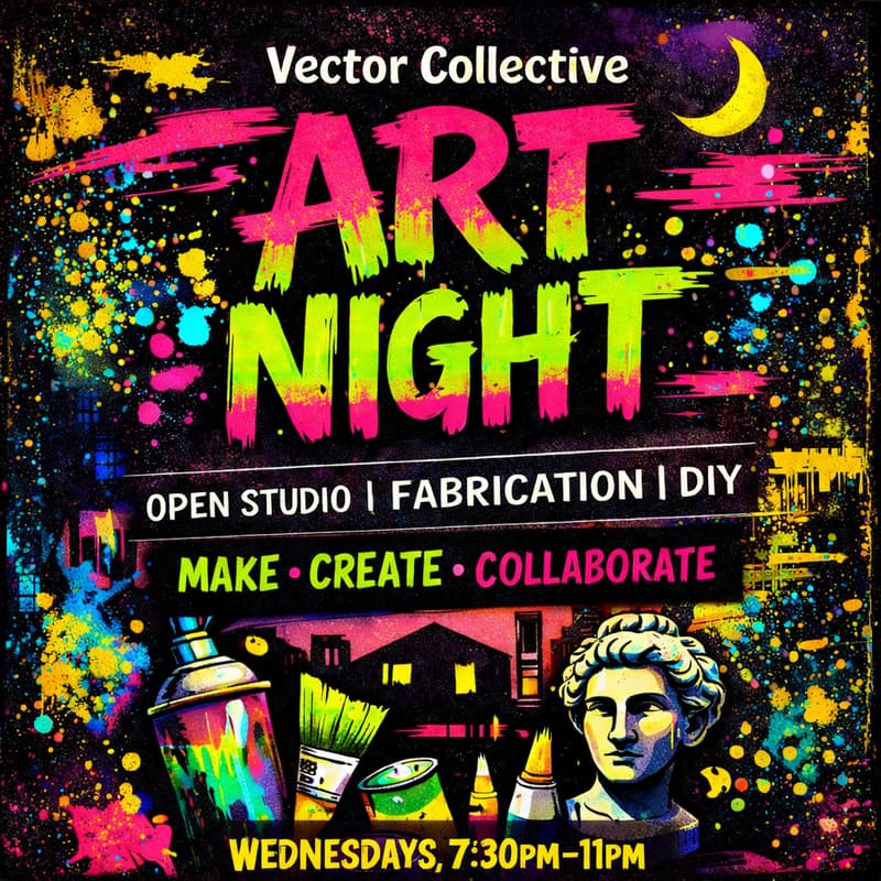 Cover Image for Vector Collective Art Night