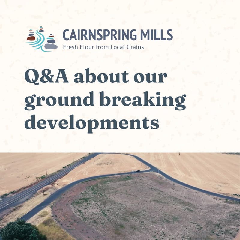 Cover Image for Cairnspring Mills Investor Webinar - Update on our New Mill