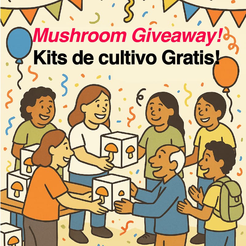 Cover Image for Free Mushroom Growkit Giveaway