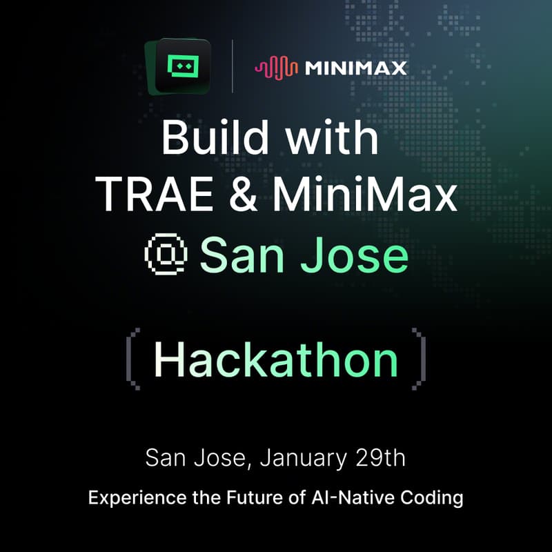 Cover Image for Build with TRAE & MiniMax @San Jose