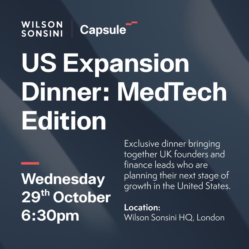 Cover Image for US Expansion Dinner: MedTech Edition