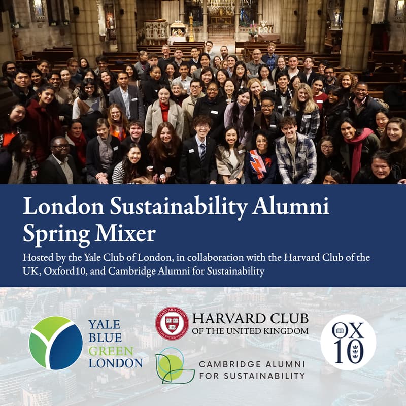 Cover Image for London Sustainability Alumni Spring Mixer