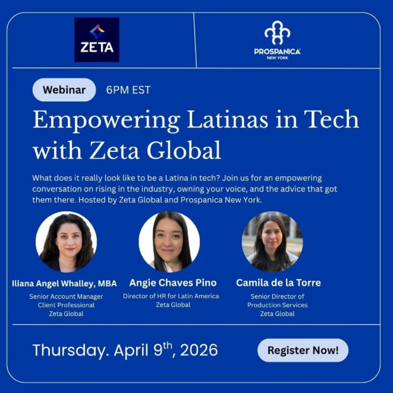 Cover Image for Empowering Latinas in Tech with Zeta Global