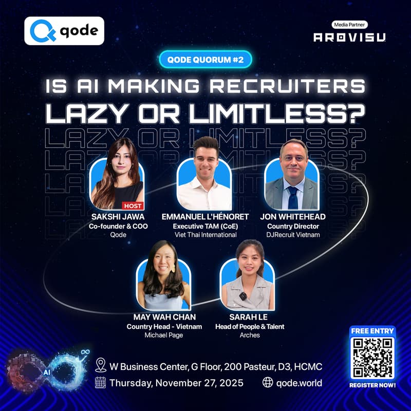 Cover Image for Qode Quorum #2: Is AI making Recruiters Lazy or Limitless?