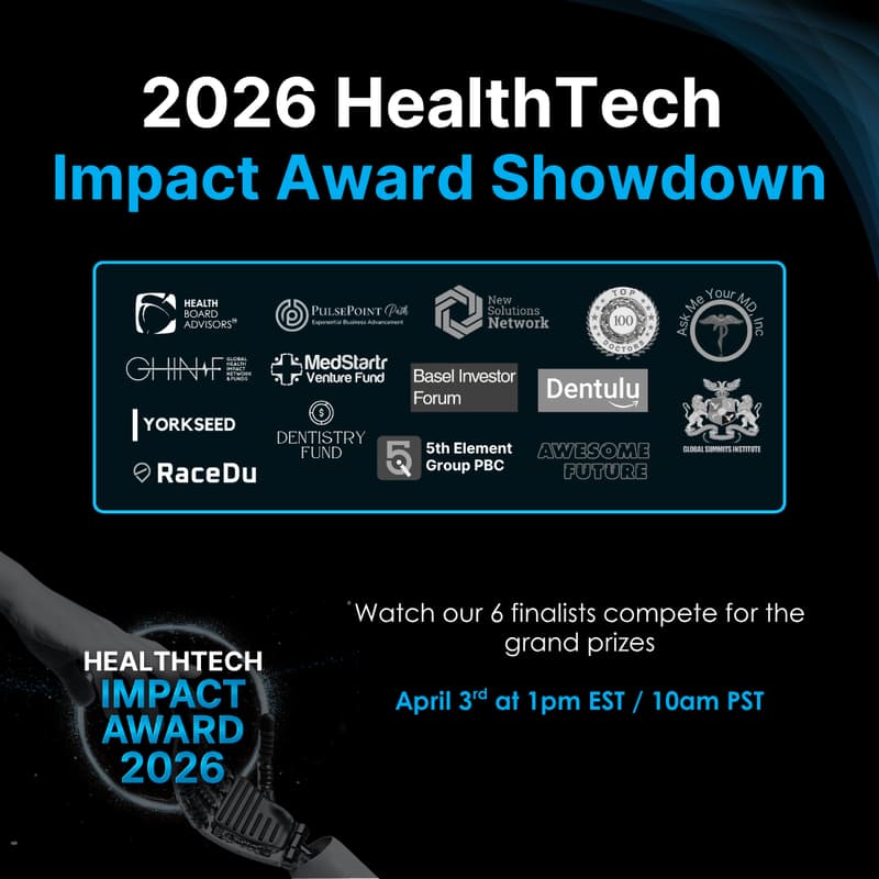 Cover Image for Join the Health Tech Impact Award Finale