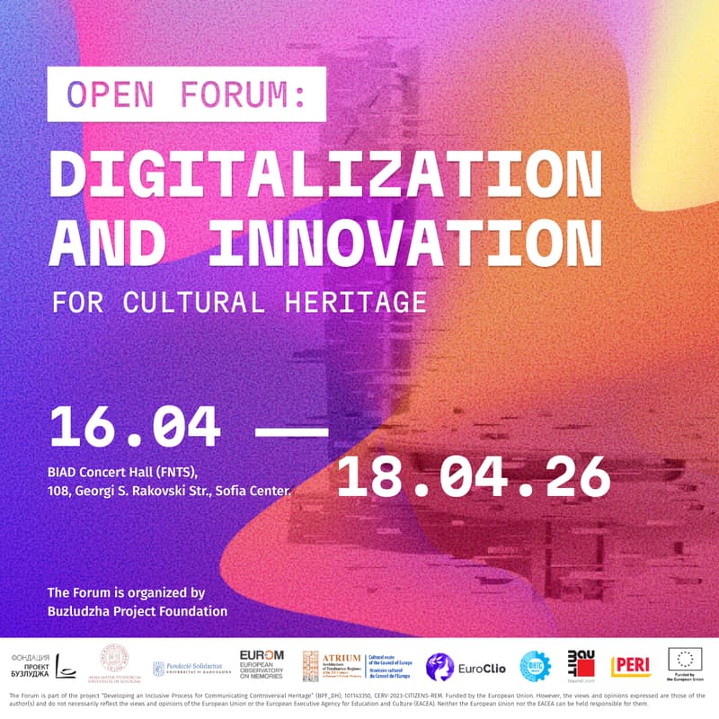 Cover Image for Open Forum: Digitalization & Innovations for Cultural Heritage