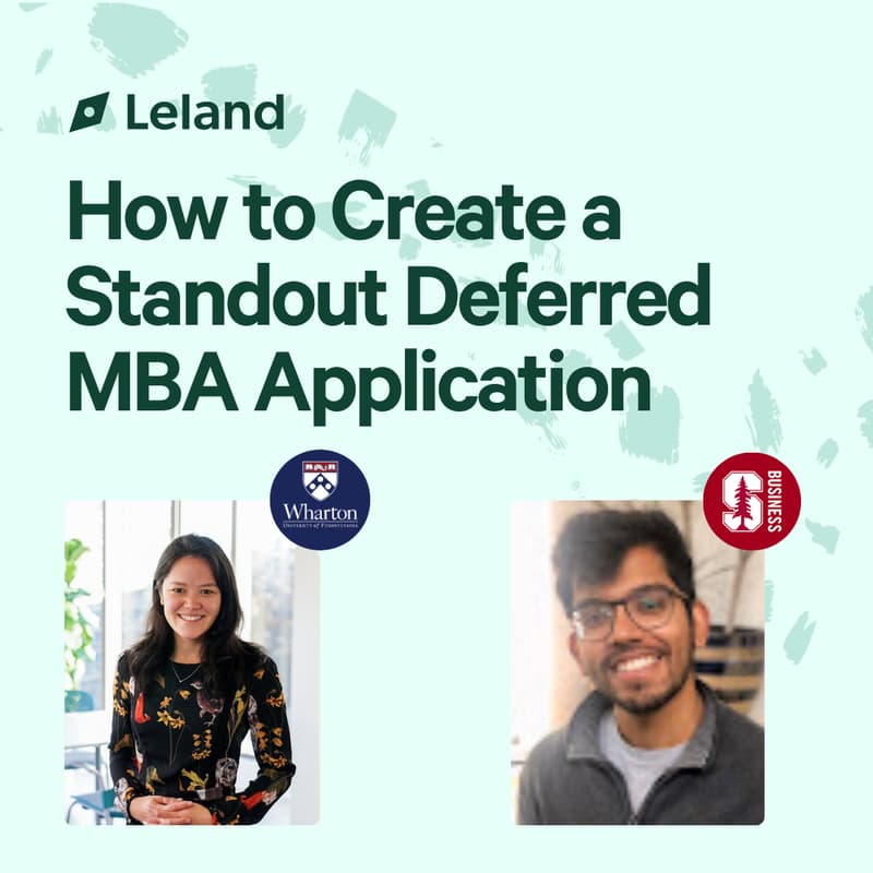 Cover Image for How to Create a Standout Deferred MBA Application