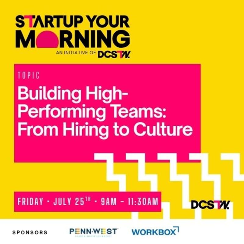 Cover Image for Startup Your Mornings [SYM2] - Building High-Performing Teams: From Hiring to Culture