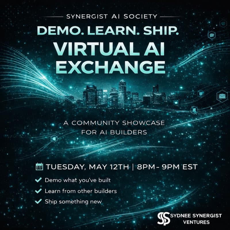 Cover Image for Demo. Learn. Ship - Virtual AI Exchange