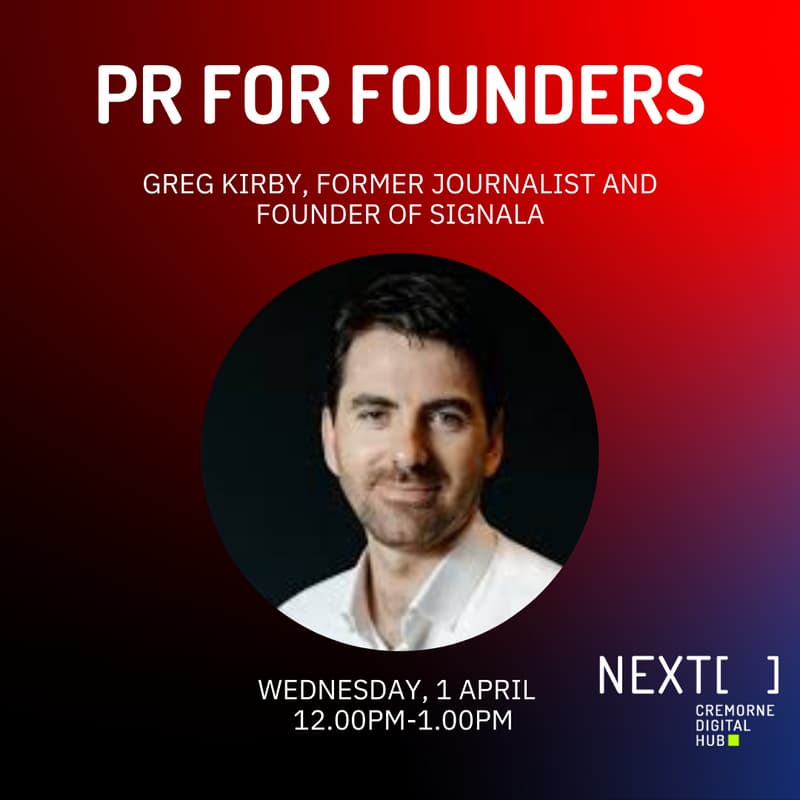 Cover Image for NEXT [Lunch and Learn]: PR for Founders