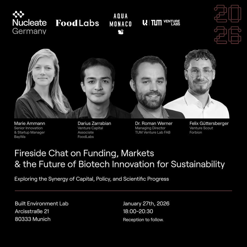 Cover Image for Fireside Chat on Biotech Innovation for Sustainability
