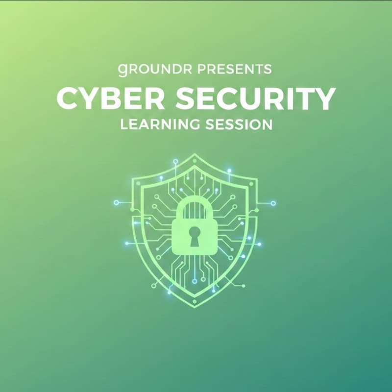 Cover Image for Learning Session // Cyber Security
