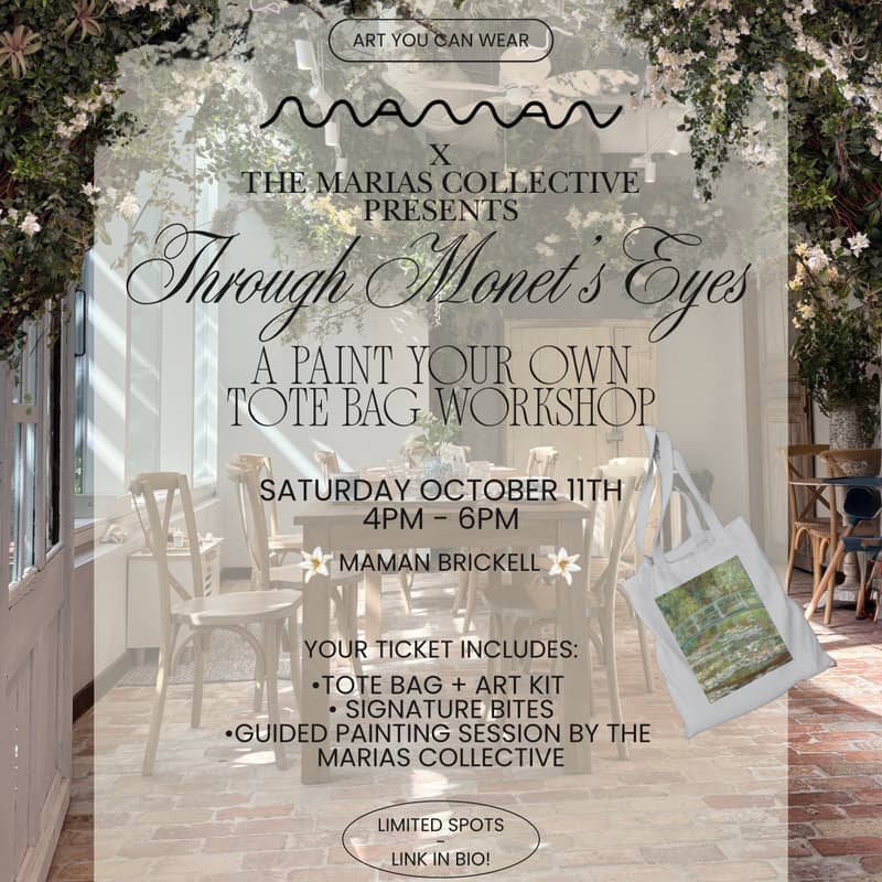 Cover Image for Through Monets Eyes at Maman