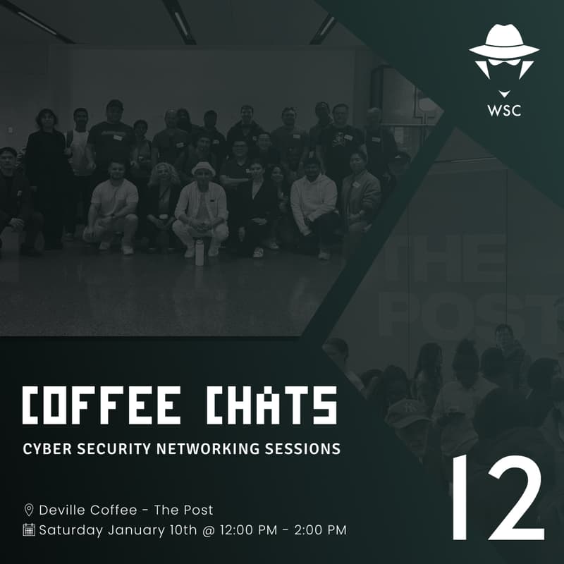 Cover Image for White-Hat Security Community - Monthly Coffee Chat (#12)