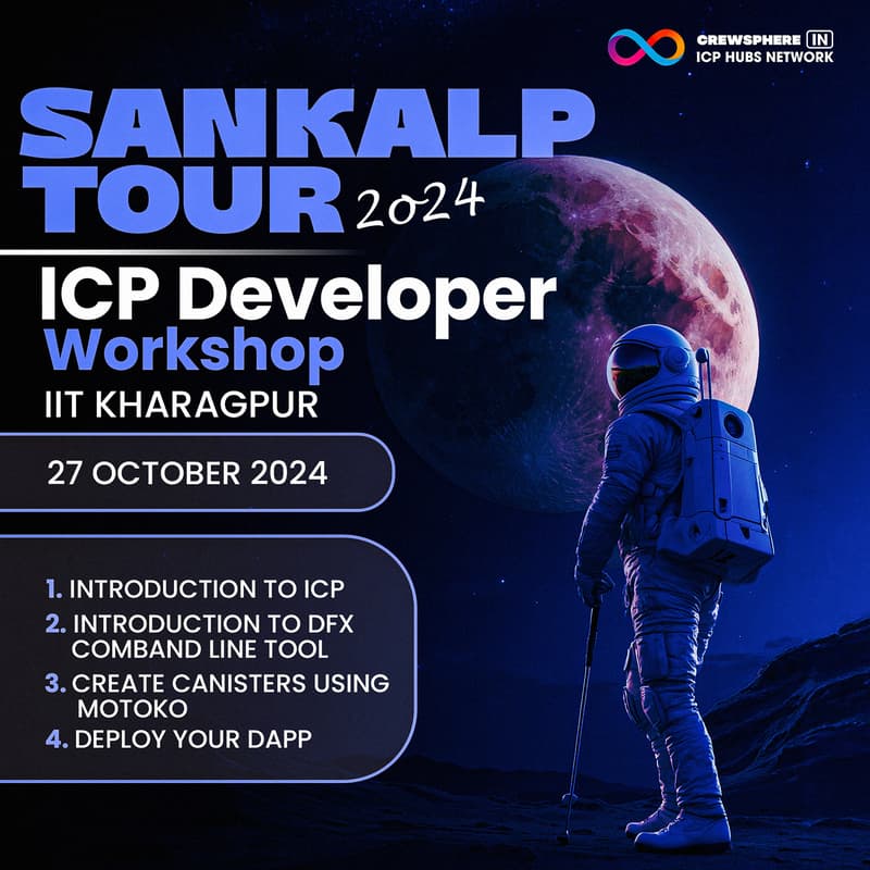 Cover Image for ICP Developer Workshop IIT Kharagpur