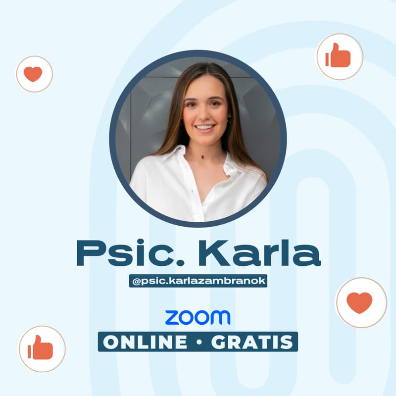 Foto de portada de Crecer en redes siendo psicólogo - ¡Conoce mi experiencia y adáptala a ti! - Karla Zambrano