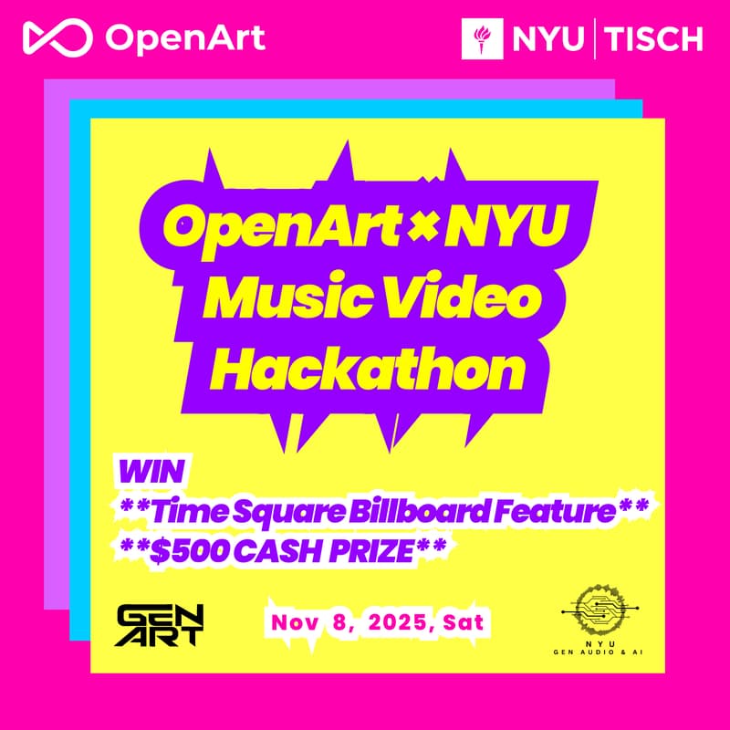 Cover Image for OpenArt × NYU: Music Video Hackathon | Hybrid