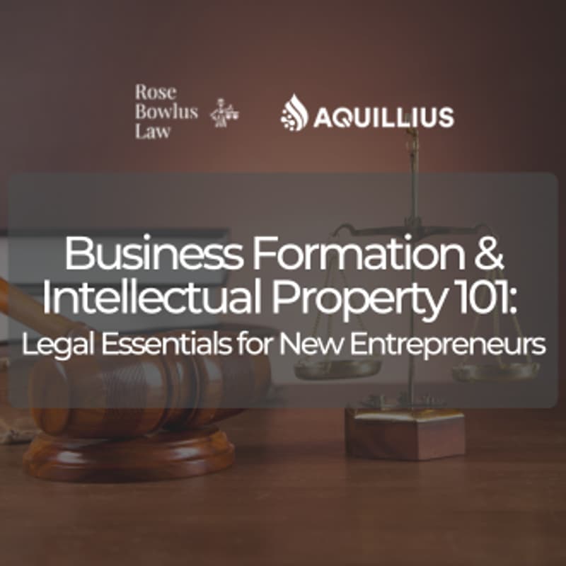 Cover Image for Business Formation 101: Legal Essentials for New Entrepreneurs