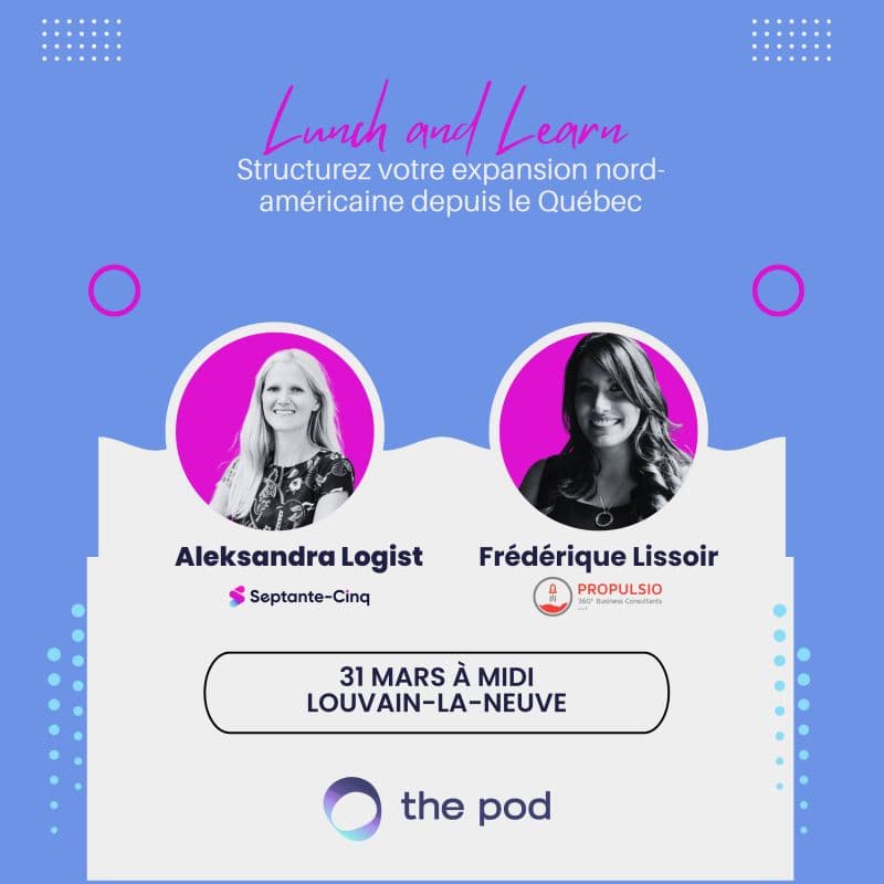 Cover Image for Lunch & Learn: structuring your North American expansion from Quebec