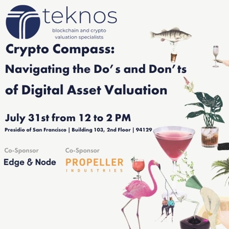 Cover Image for Crypto Compass: Navigating the Do's and Don'ts of Digital Asset Valuation - Lunch & Fireside Chat