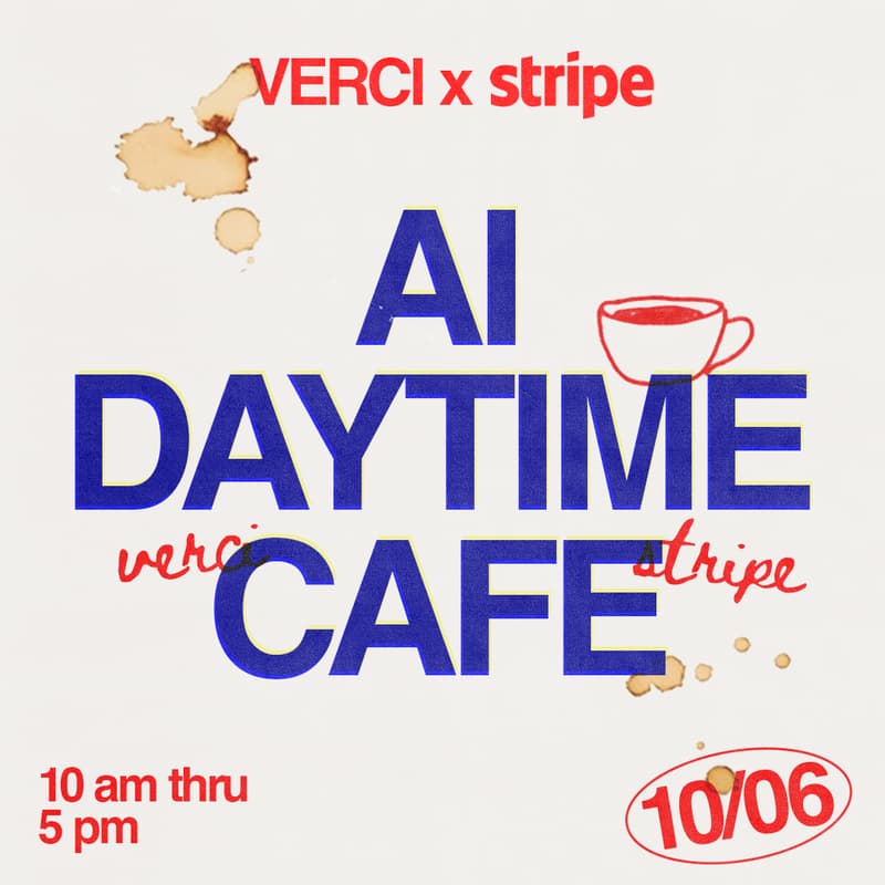 Cover Image for Stripe x Verci AI Cafe