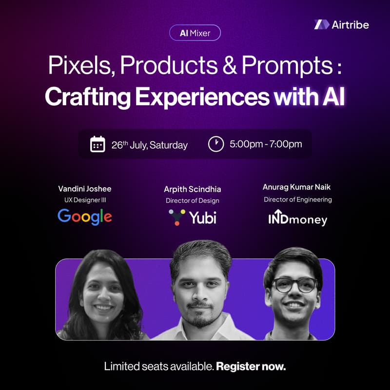 Cover Image for Pixels, Products & Prompts: Crafting Experiences with AI