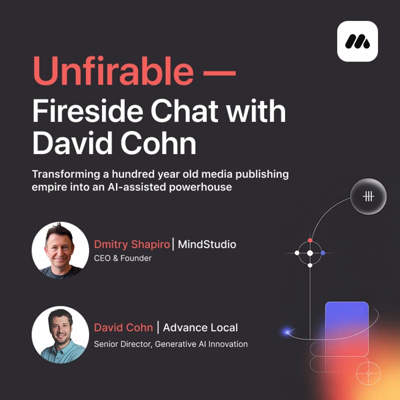 Cover Image for Unfirable — Transforming a 100-year-old media publishing empire into an AI Agent-assisted powerhouse