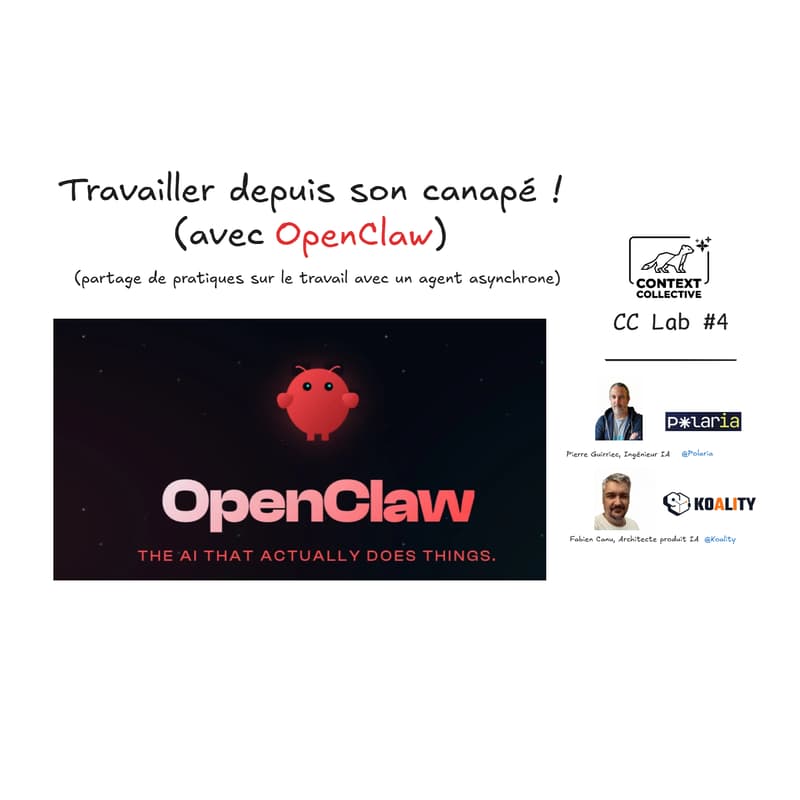 Cover Image for CC Lab #4 - Travailler depuis son canapé! (avec OpenClaw)
