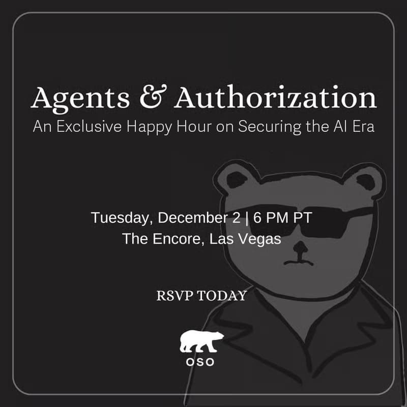 Cover Image for Agents & Authorization: An Exclusive Happy Hour during AWS re:Invent