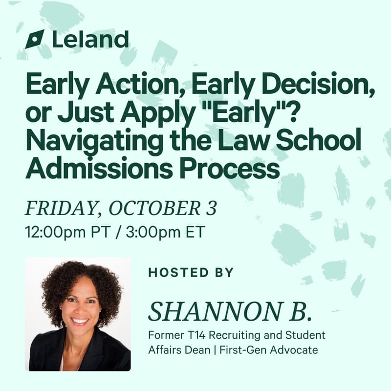 Cover Image for Early Action, Early Decision, or Just Apply "Early"?  Navigating the Law School Admissions Process