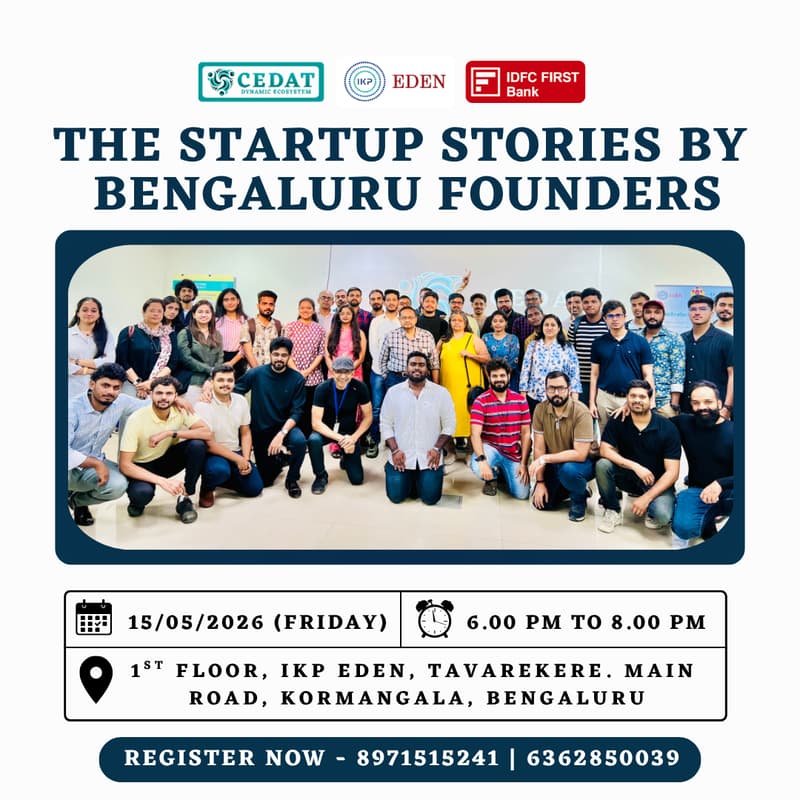 Cover Image for The Startup Stories by Bengaluru Founders