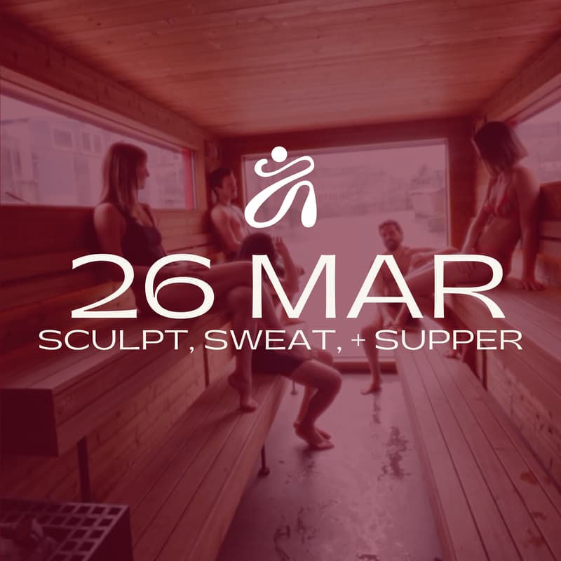 Cover Image for Sculpt, Sweat, + Supper