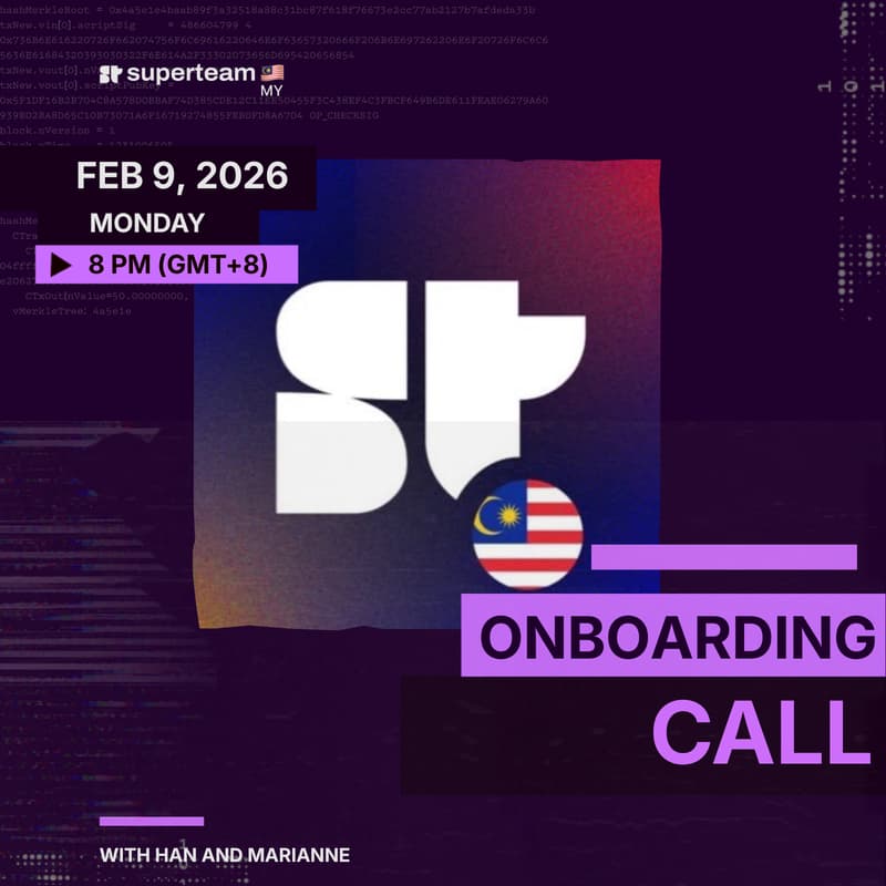 Cover Image for Superteam Malaysia Onboarding Call February