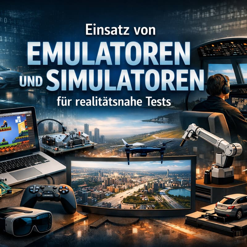 Cover Image for Einsatz von Emulatoren und Simulatoren für realitätsnahe Tests