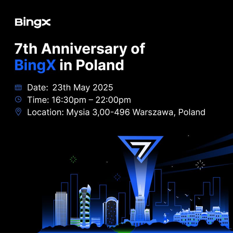 Cover Image for BingX 7 Urodziny!