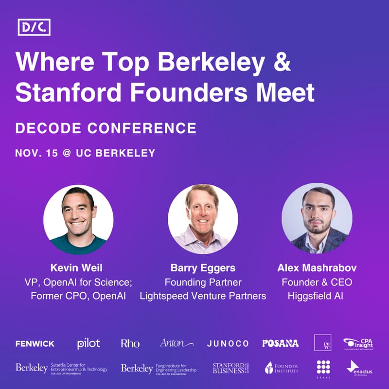 Cover Image for OpenAI's VP / former CPO & Lightspeed's Cofounder Meet Berkeley/Stanford Founders